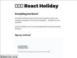 Sites similar to react.holiday
