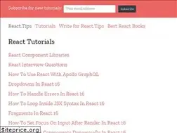 Sites similar to react.tips