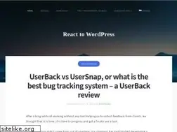 Sites similar to react2wp.com