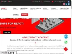 Sites similar to reactacademy.in