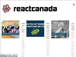Sites similar to reactcanada.org