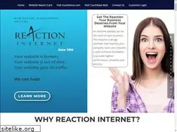 Sites similar to reactioninternet.com