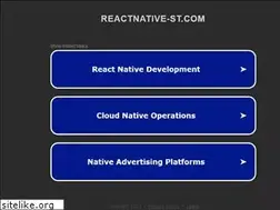 Sites similar to reactnative-st.com