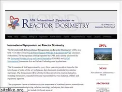 Sites similar to reactordosimetry.com