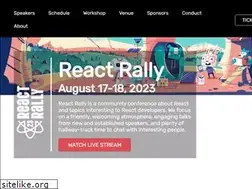 Sites similar to reactrally.com