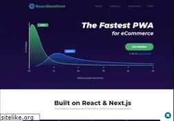 Sites similar to reactstorefront.io
