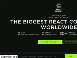 Sites similar to reactsummit.com