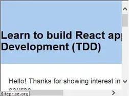 Sites similar to reacttdd.com
