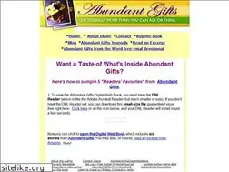 Sites similar to readabundantgifts.com