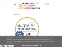 Sites similar to readandwritelikeitmatters.com