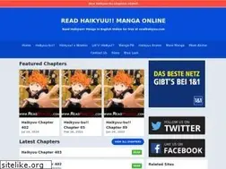Sites similar to readhaikyuu.com