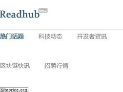 Sites similar to readhub.me