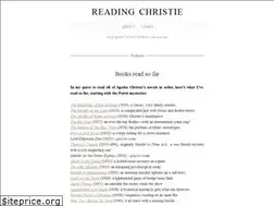 Sites similar to readingchristie.wordpress.com