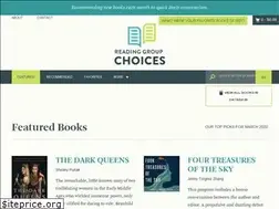 Sites similar to readinggroupchoices.com