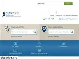 Sites similar to readinghealth.org