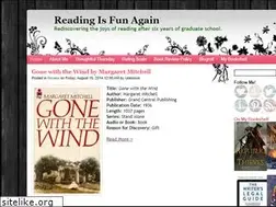 Sites similar to readingisfunagain.com