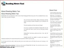 Sites similar to readingmetrotaxi.com
