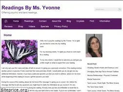 Sites similar to readingsbymsyvonne.com