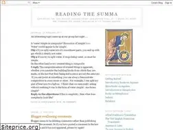 Sites similar to readingthesumma.blogspot.com