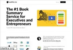 Sites similar to readitfor.me