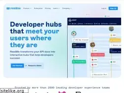 Sites similar to readme.io