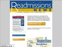 Sites similar to readmissionsnews.com