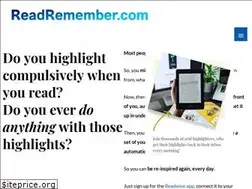 Sites similar to readremember.com