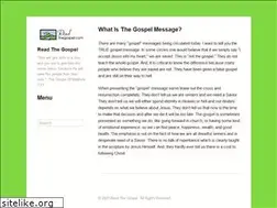 Sites similar to readthegospel.com