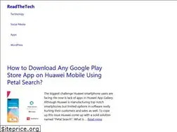 Sites similar to readthetech.com