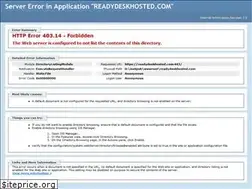 Sites similar to readydeskhosted.com