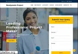 Sites similar to readymadeproject.in