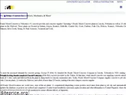 Sites similar to readymixedconcrete.com