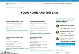 Sites similar to real-estate.lawyers.com