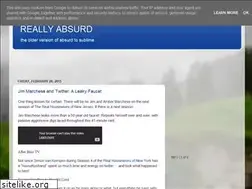 Sites similar to realabsurd.blogspot.com