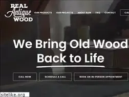 Sites similar to realantiquewood.com
