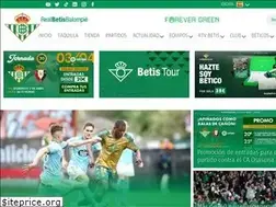 Sites similar to realbetisbalompie.es