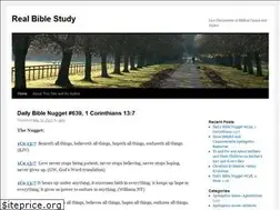 Sites similar to realbiblestudy.com