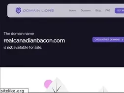 Sites similar to realcanadianbacon.com