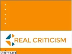 Sites similar to realcriticism.com