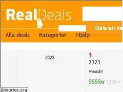 Sites similar to realdeals.se