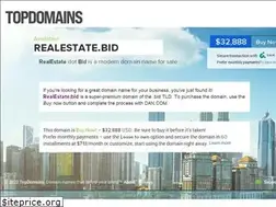 Sites similar to realestate.bid