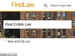 Sites similar to realestate.findlaw.com