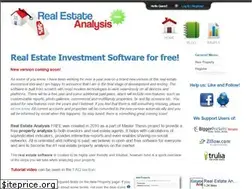 Sites similar to realestateanalysisfree.com