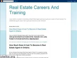 Sites similar to realestatecareersandtraining.blogspot.com