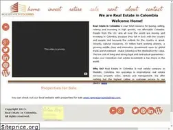 Sites similar to realestateincolombia.co