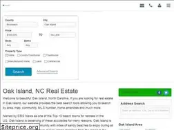 Sites similar to realestateinoakislandnc.com