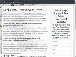 Sites similar to realestateinvestingmistakes.com