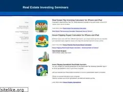 Sites similar to realestateinvestingseminars.com