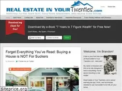 Sites similar to realestateinyourtwenties.com