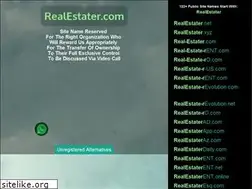 Sites similar to realestater.com